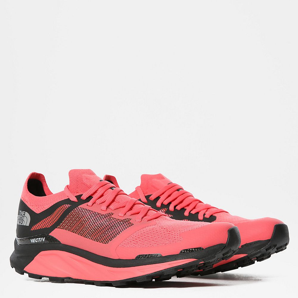 The North Face Trail Running Shoes Womens Australia - The North Face Flight Series™ Vectiv Red / Bla